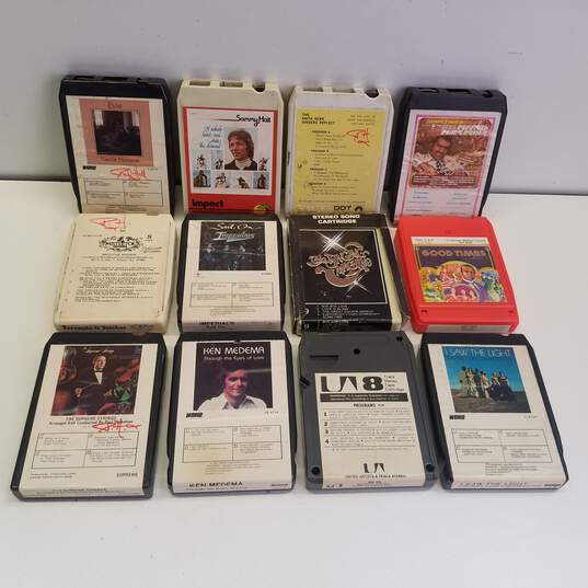 Lot of Assorted 8 Track Tapes image number 1