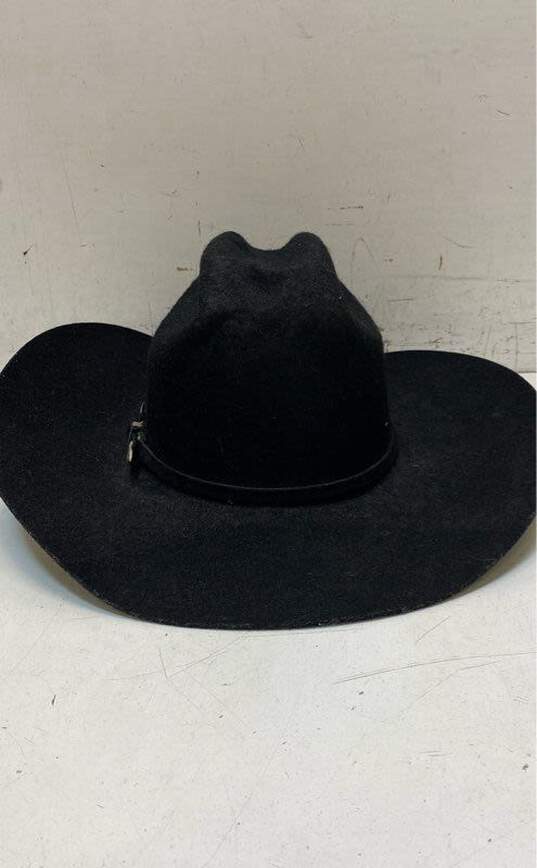 Diego's Black Western Cowboy Felt Hat - Size 10 image number 4