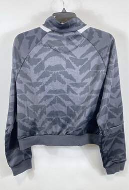 NWT Adidas Womens Black Long Sleeve Collared Athletic Track Jacket Size Large alternative image