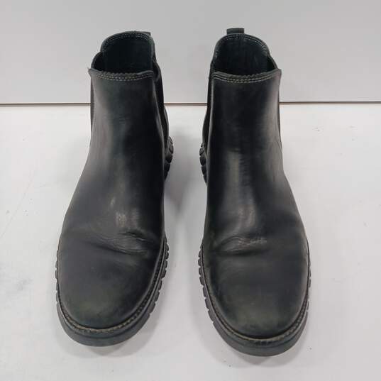 Cole Haan Mens Slip-On Leather Black Ankle Dress Boots Size 9.5M image number 1