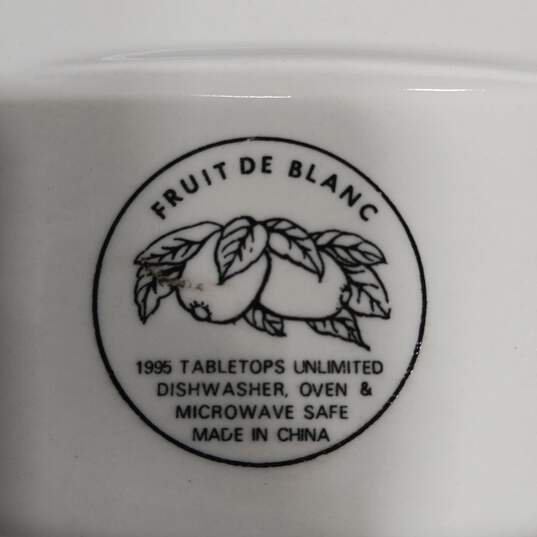 Tabletops Unlimited Fruit De Blanc Serving Platter image number 4