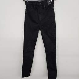 Abercrombie & Fitch Black Ultra High Rise Super Skinny Jeans