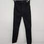 Abercrombie & Fitch Black Ultra High Rise Super Skinny Jeans image number 1