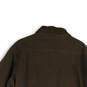 NWT Womens Brown Spread Collar Long Sleeve Button Front Jacket Size XL image number 3