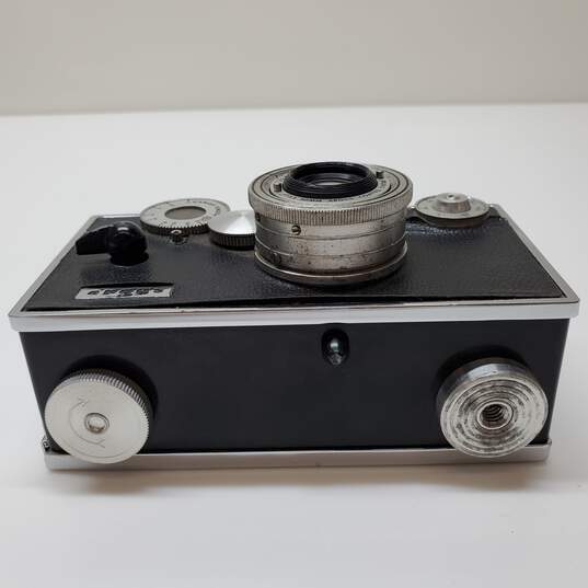 Argus C3 Black Brick Rangefinder 35 mm Cinitar Vintage Film Camera Untested image number 3