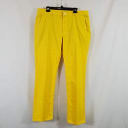 Bonobos Men's Yellow Chino Pants SZ 38/32