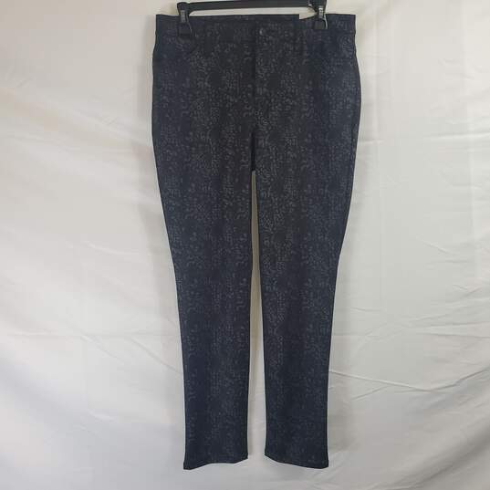 Chicos Women Black/Gray Skinny Jeans Sz 4R image number 1