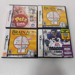 4pc Bundle of Assorted Nintendo DS Video Games alternative image