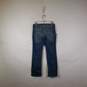 Womens Medium Wash 5-Pockets Design Stretch Denim Straight Leg Jeans Size 29s image number 2