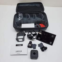 Go Pro Hero 4 Session Action Camera with Case & Accessories - Untested No Memory