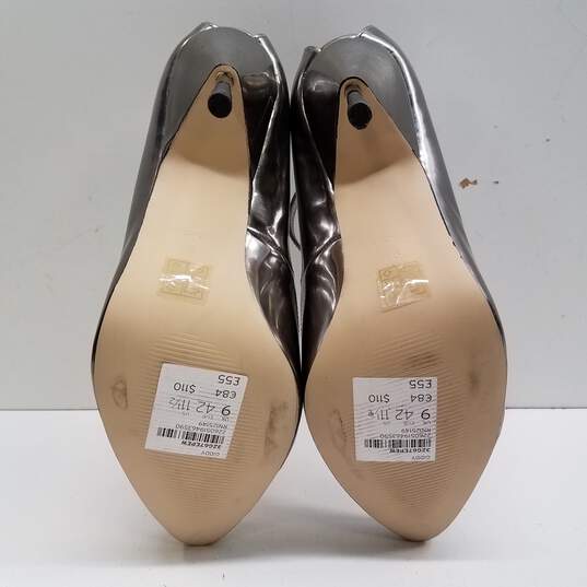 Top Shop Giddy Silver Heels Women's Size 11.5 image number 6