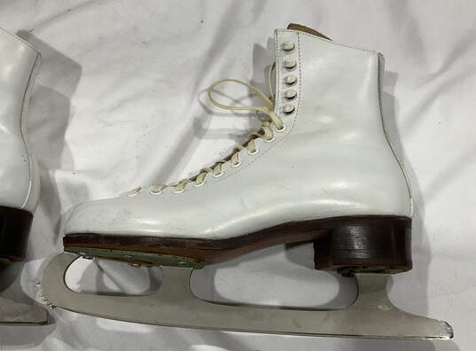 Lot Of 2 Decorative Ice Skate Pairs image number 7