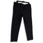 Mens Gray ABC Slim Fit Flat Front Pockets Skinny Leg Ankle Pants Size 36 image number 2