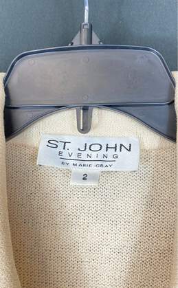 St. John Ivory Blazer - Size 2 alternative image