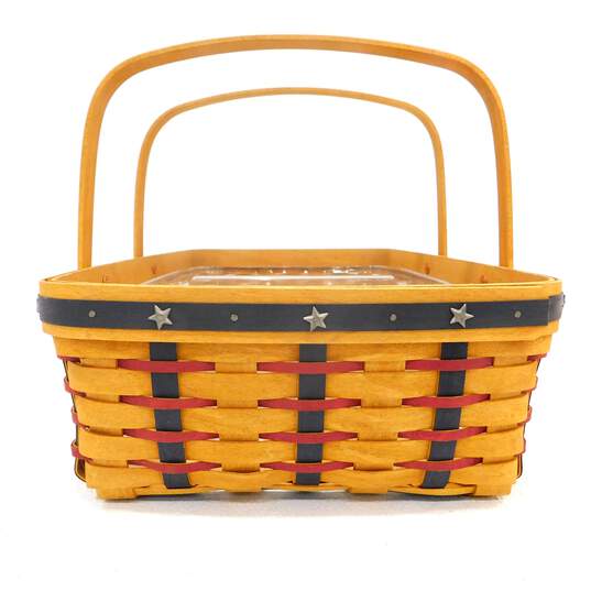 Set of 3 2003 Longaberger Proudly American Baskets w/ Protectors image number 15