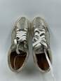 Authentic Jimmy Choo Mid Metallic Sneakers W 6.5 image number 6