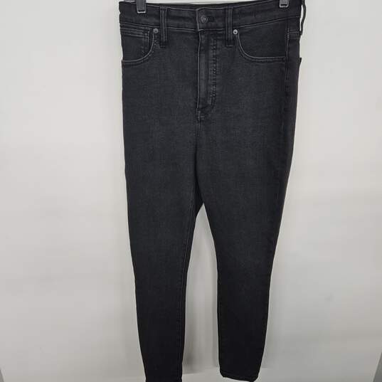 Madewell Black Skinny Jeans image number 1