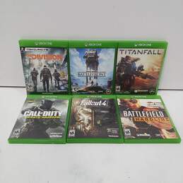 Lot of 6 Microsoft Xbox One Games alternative image