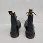 Dr. Martens Black Leather Boots Size 8 image number 4