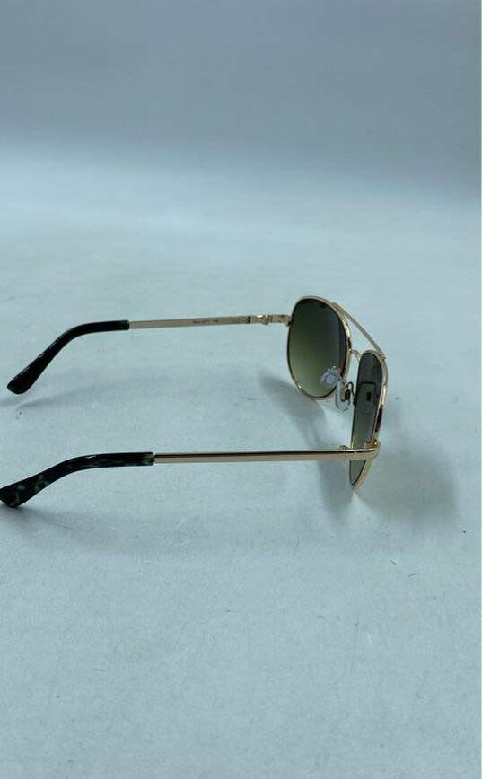 Oscar De La Renta Green Sunglasses - Size One Size image number 5