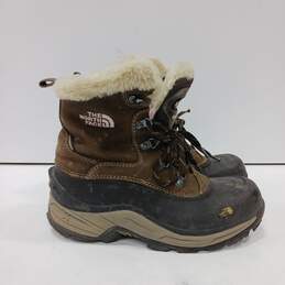 The North Face Women's Brown Suede Snow Boots Size 8.5 alternative image