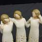 Three Women Furnishing Articles Figurine IOB image number 5