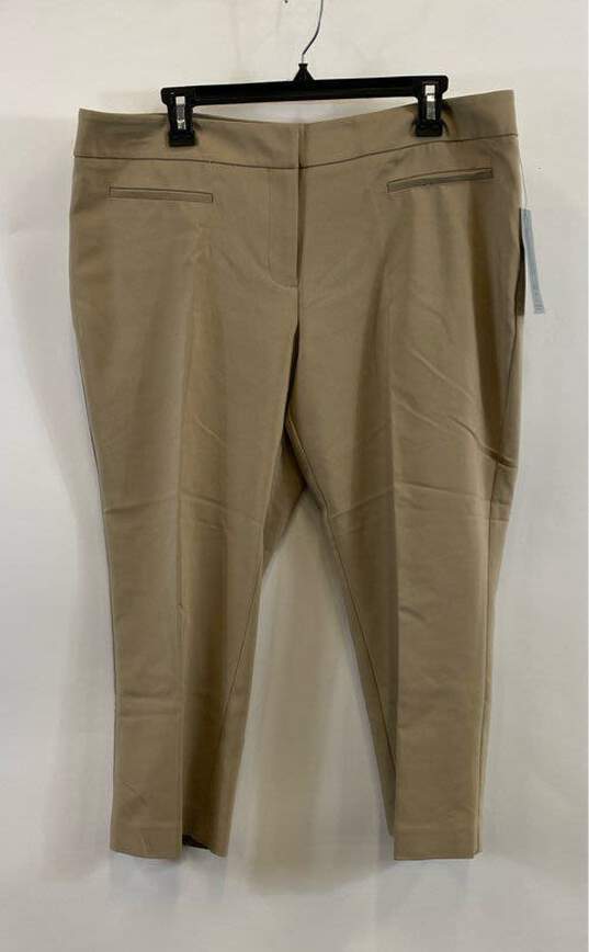 APT 9 Women's Brown Pants - Sz 14 NWT image number 1