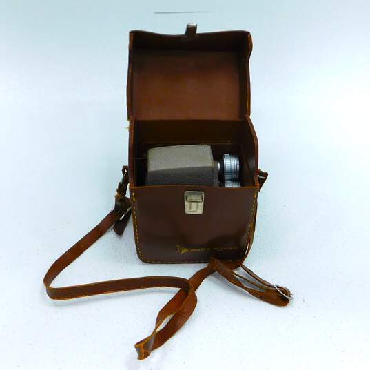 Vintage Bell & Howell 252 8mm Film Camera w/ Leather Case image number 1