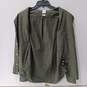 H&M Men's Green Button Up Long Sleeve Size S image number 3