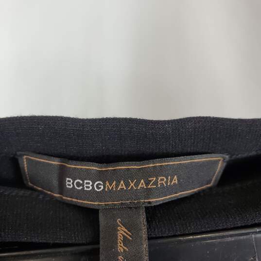 BCBG Maxazria Women Black Midi Skirt Sz L image number 3