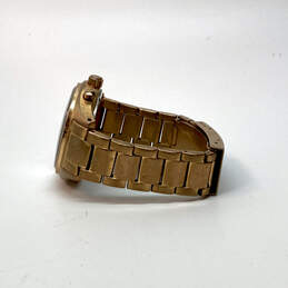 Designer Fossil CH2793 Gold-Tone Flight Brown Dial Chronograph Wristwatch alternative image