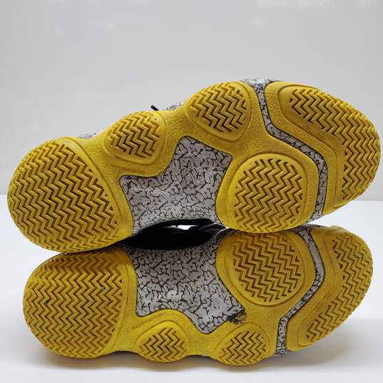 Adidas Top Ten 2000 Grey Sun Yellow Kobe Bryant Mens Basketball Shoes Size 11 image number 6