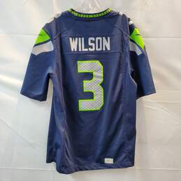 Nike NFL Seattle Seahawks Super Bowl XLVIII Russell Wilson Football Jersey Size M alternative image