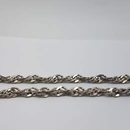 Milor Sterling Silver Twisted Chain 36 Inch Necklace 36.5g alternative image
