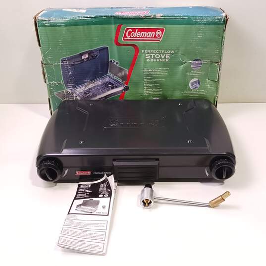 Coleman Perfect Stove  2 Burner Camping Portable Grill image number 1
