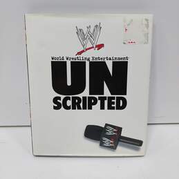 WWE Unscripted Hardcover Book