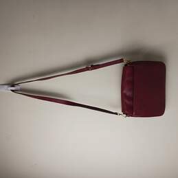 Women's Red Leather Purse alternative image