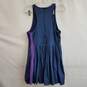Fourlaps blue and purple colorblock tennis dress built in shorts M image number 2