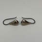 Designer Silpada 925 Sterling Silver Teardrop French Hook Dangle Earrings image number 3