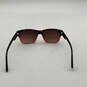 Womens DL0012 Black Red Tortoise Full Rim Wayfarer Sunglasses With Case image number 7