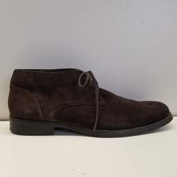 Calvin Klein Brown Suede Lace Up Ankle Boots Men's Size 10.5M