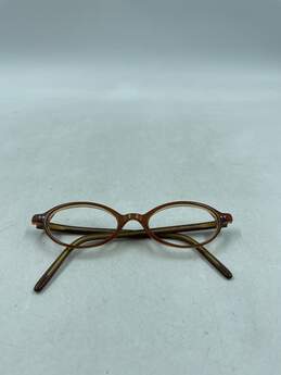 Emporio Armani Amber Oval Eyeglasses