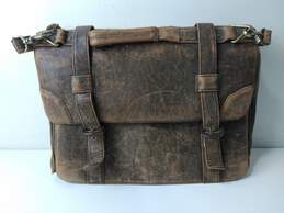 Vintage Scully Aero Squadron Leather  Briefcase