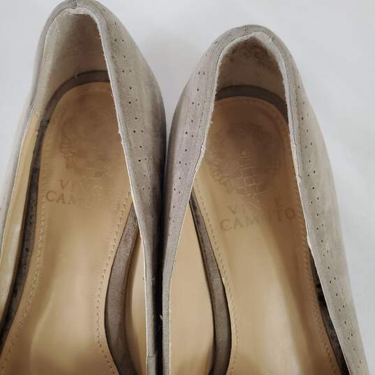 Vince Camuto Rizell Tassel Flats Taupe 7.5 image number 2