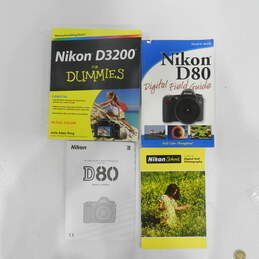 4 Nikon Camera Guide Books