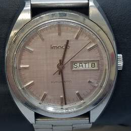 Imodo Swiss 36mm Day Date Vintage Round Dial Watch 79.0g alternative image