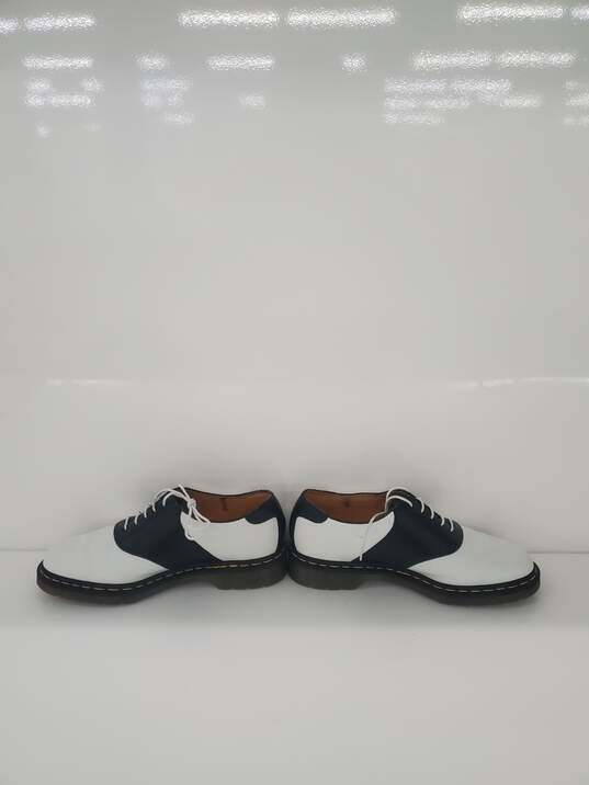 Men DR. MARTENS Rafi Saddle Shoes Black/white Size-10 Used image number 3