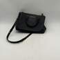 Michael Kors Womens Black Leather Handle Bottom Stud Satchel Bag Purse image number 1