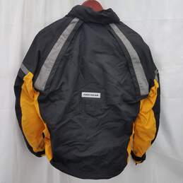 First Gear TPG Monarch Motorcycle Padded Fleece Lined Jacket Yellow Size L alternative image
