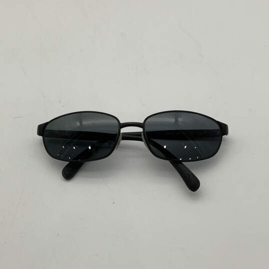 Mens RB3247 006 Matte Black Full Rim UV Protection Rectangular Sunglasses image number 1